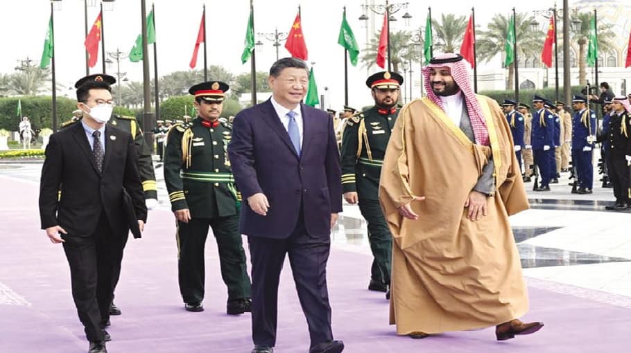 Xi Jinping visited Saudi Arabia