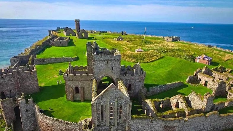 Peel Castle of Isle of Man. Photo: Sanjay Sharma