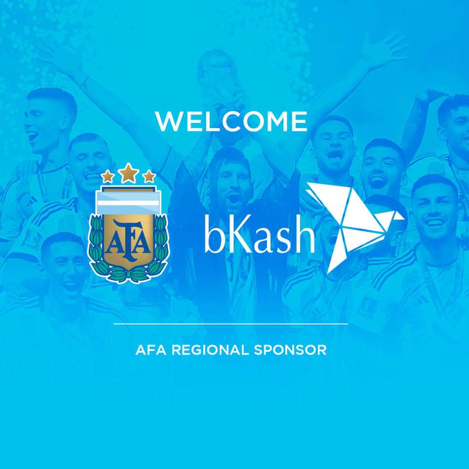 World Champion Football Team Argentina Partners with bKash Limited of Bangladesh