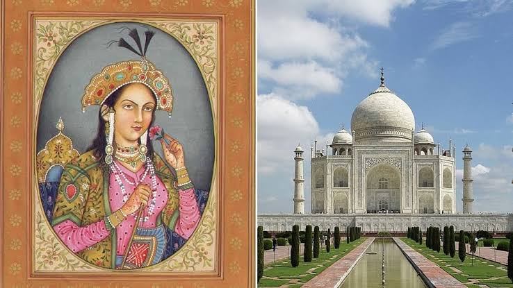 Mumtaj Mahal and Taj Mahal